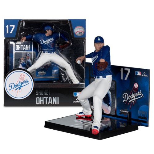 MLB Shohei Ohtani (Los Angeles Dodgers) Pitching 7-Inch Posed Figure