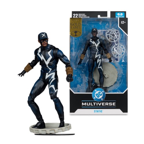 DC Multiverse Static (Trial By Fire) 7-Inch Action Figure Gold Label