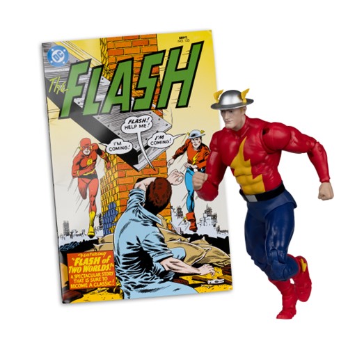 DC Direct Page Punchers The Flash Jay Garrick (The Flash #123) 7-Inch Action Figure