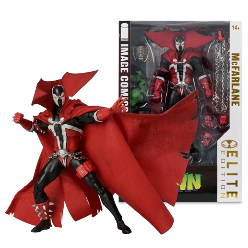 Spawn (Image Comics Founders Series) 7-Inch Deluxe Action Figure McFarlane Elite Edition