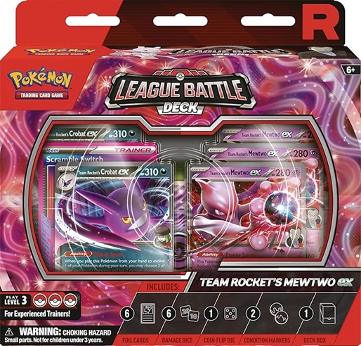 Pokemon Trading Card Game: Team Rocket Mewtwo ex League Battle Deck (Français)