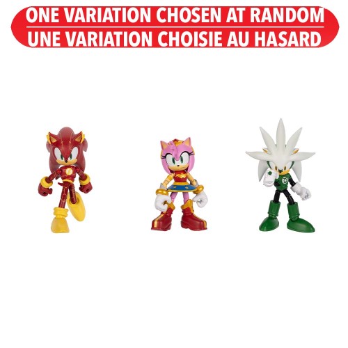 DC x Sonic the Hedgehog 5” Figures Wave 1 - Assortie