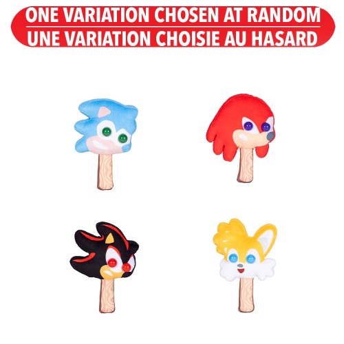 Sonic Ice Cream Plush Assortment (Sonic, Tails, Shadow, Knuckles)