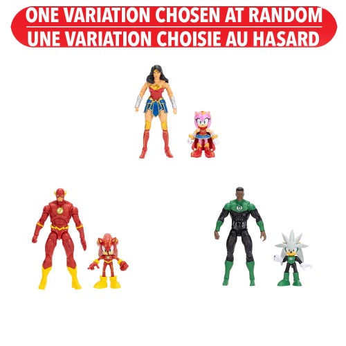 Sonic X DC Figures (Sonic, Amy, Silver)