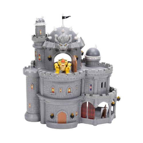 The Super Mario Galaxy Movie – Deluxe Bowser Castle Playset with 1.5” Bowser Figure,