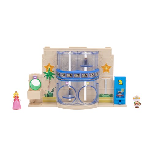 The Super Mario Galaxy Movie – Gateway Galaxy Diorama Set with 1.5” Princess Peach