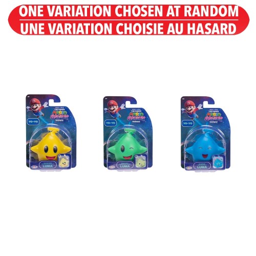 The Super Mario Galaxy Movie – Luma Star Yo-Yo Assortie