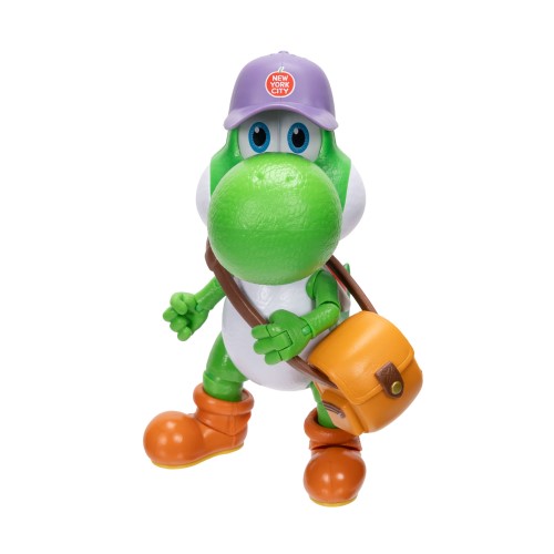 The Super Mario Galaxy Movie - 5” Figure Series – Yoshi Figure with Hat, Sunglasses,