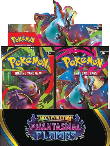 Pokemon Trading Card Game: Mega Evolutions Phantasmal Flames Booster Box