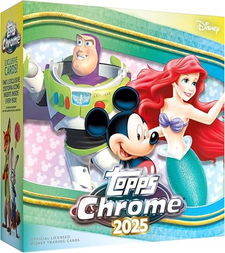 Topps Chrome 2025 Disney Mega Box