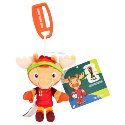 Peluche à clipser FIFA de 10 cm - Érable l'orignal