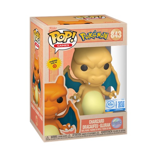 POP! Games: Pokemon- Charizard (Soft Colour)