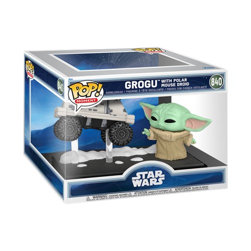 Star Wars Funko POP! Moment Grogu with Polar Mouse Droid