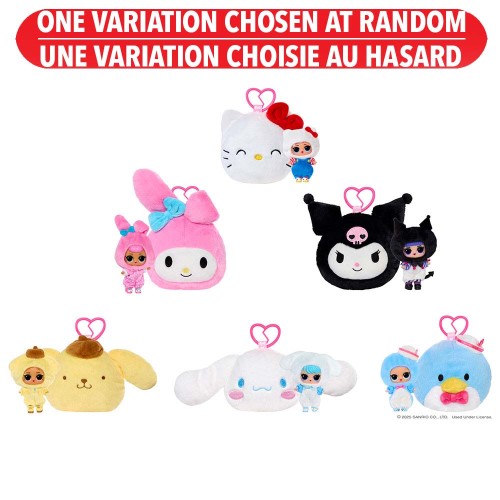 LOL Surprise x Hello Kitty Plush and Keychain