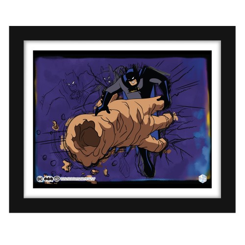 Exclusive Batman Pop Art Animation Cel Collectible - with Digital Twin