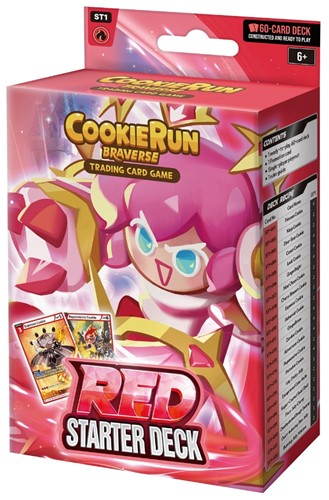 CookieRun Trading Card Game Brave Beginning Red Starter Deck