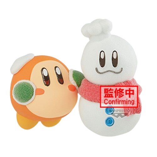 Kirby Fluffy Puffy Mine - Play in The Snow - (B:Waddle Dee)