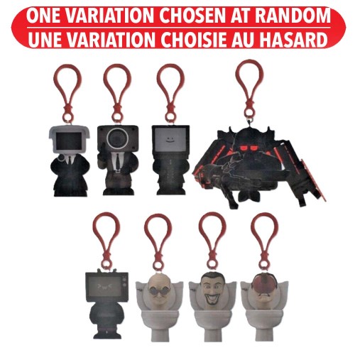 SKIBIDI Toilet Hangers Mystery Blind Bags