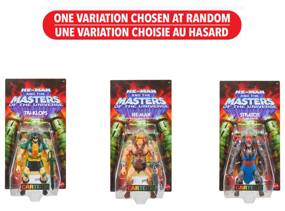 Masters of the Universe Origins Core Assortie