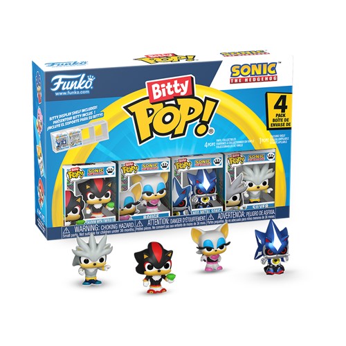 Bitty POP! Sonic the Hedgehog 4-Pack Series