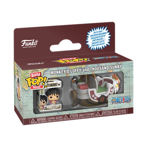 Bitty POP! Rides Monkey D. Luffy and Thousand Sunny