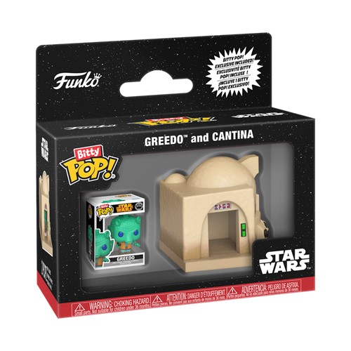 Bitty POP! Towns Greedo and Cantina