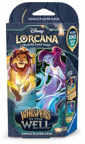 Disney Lorcana TCG: Whispers in the Well Single-Player Deck (Simba and Megara)