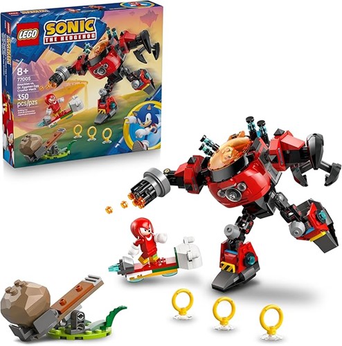 LEGO® Sonic the Hedgehog™ Knuckles vs. Dr. Eggman Egg Crusher Mech Toy