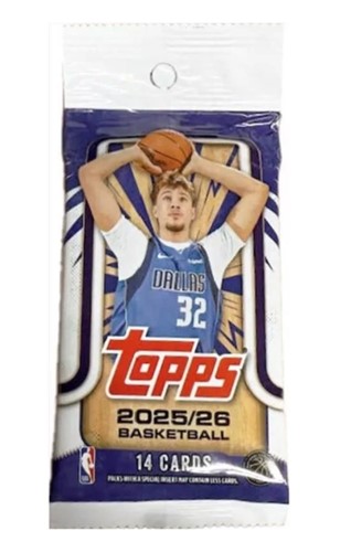 2025-26 Topps Basketball Booster Pack