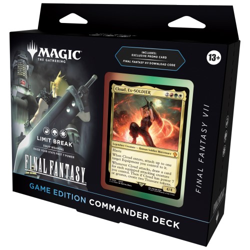 Magic the Gathering Final Fantasy Game Edition Commander Deck (Français)