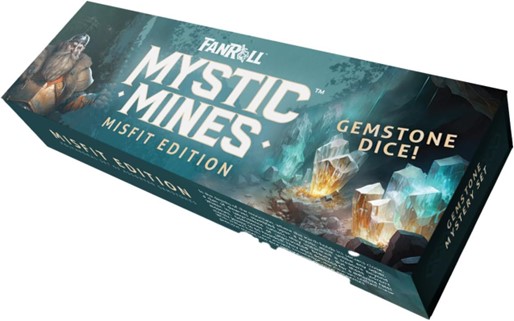 Dice: 7 pc: Mystic Mines Gemstone Dice Misfit: Gemstone