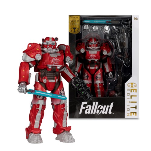 Nuka Cola T-60 (McFarlane Elite Edition #8) Gold Label 7-Inch Deluxe Action Figure