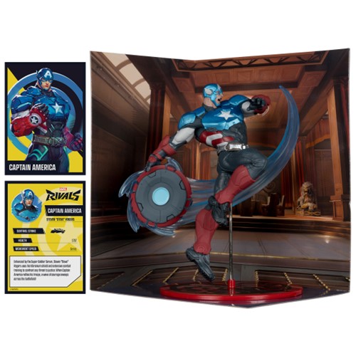 Marvel Rivals Captain America 1:10th Scale Collectible