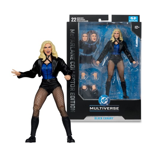 DC Multiverse Black Canary (DC Rebirth) 7-Inch Action Figure McFarlane Collector Edition #54