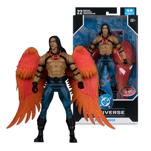 DC Multiverse Black Condor (DC Classic) 7-Inch Action Figure McFarlane Toys Red Platinum Edition