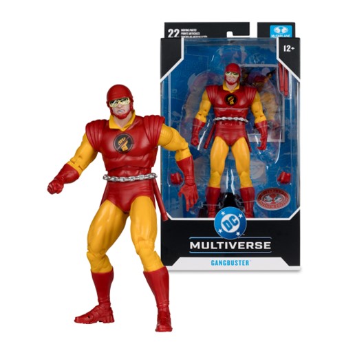 DC Multiverse Gangbuster (DC Classic) 7-Inch Action Figure McFarlane Toys Red Platinum Edition