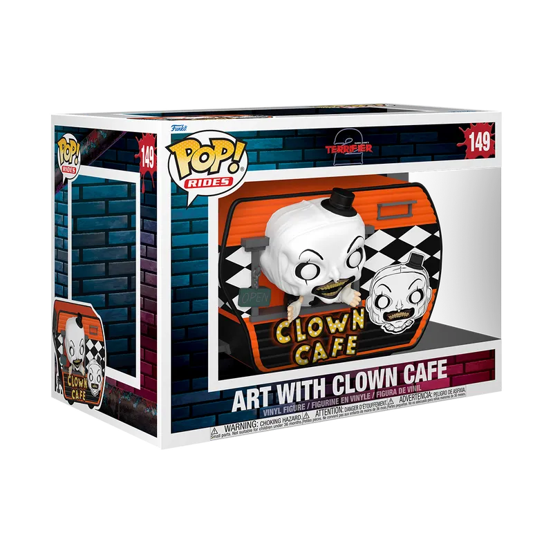 POP! Rides Deluxe Art with Clown Cafe