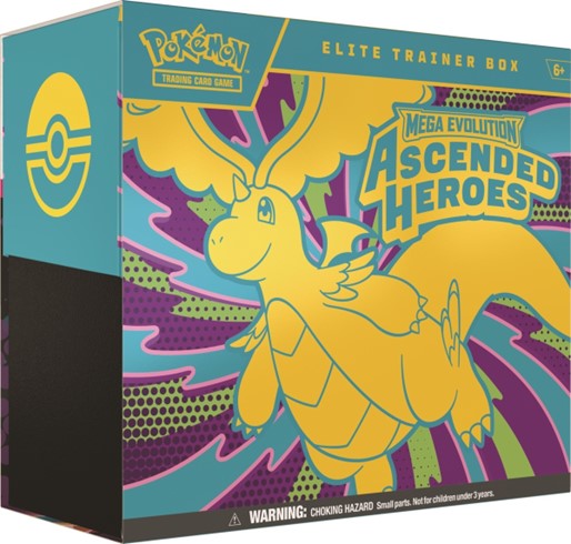 Pokemon Trading Card Game: Mega Evolutions Ascended Heroes Elite Trainer Box
