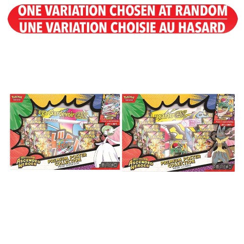 Pokemon Trading Card Game: Mega Evolution Ascended Heroes Premium Poster Collection