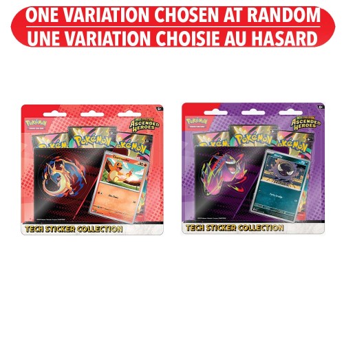 Pokemon Trading Card Game: Ascended Heroes Tech Sticker Collection (Français)
