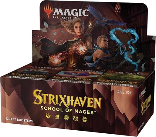 Magic the Gathering: Strixhaven School of Mages Draft Booster Box