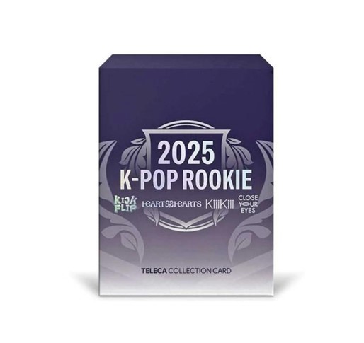 2025 Teleca K-Pop Rookie Card Collection - Trading Card Pack (5 Cards)