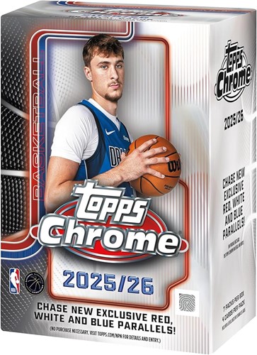 2025/26 Topps Chrome Basketball Value Box