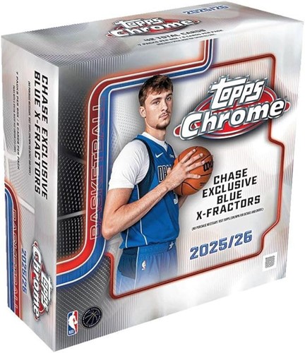 2025/26 Topps Chrome Basketball Mega Box