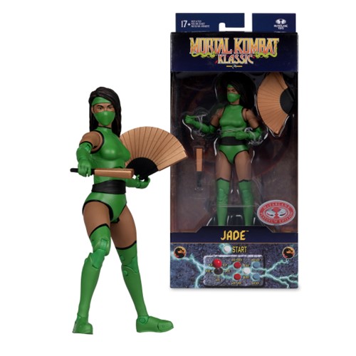 Mortal Kombat Klassic Jade 7-Inch Action Figure (Red Platinum Edition)
