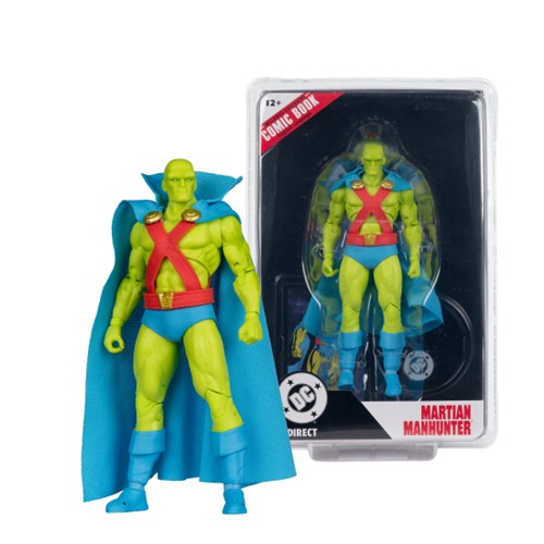 DC Direct Page Punchers Martian Manhunter (Justice League #77) 7-Inch Action Figure with Comic