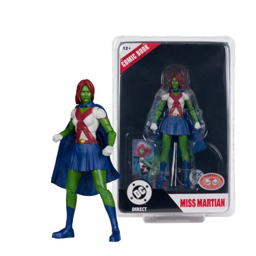 DC Direct Page Punchers Miss Martian (Teen Titans #41) 7-Inch Action Figure