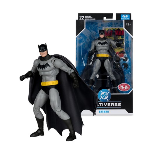 DC Multiverse Batman (Golden Age) 7-Inch Action Figure McFarlane Toys Red Platinum Edition