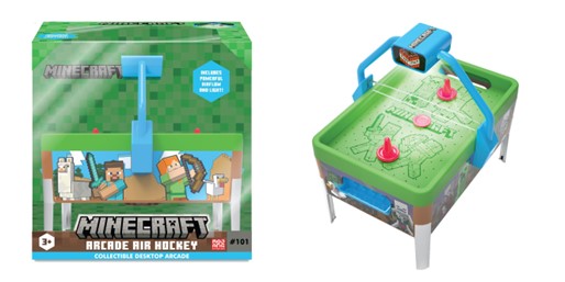 Minecraft Desktop Arcade Air Hockey