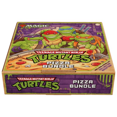 Magic the Gathering: Teenage Mutant Ninja Turtles Pizza Bundle (French)
